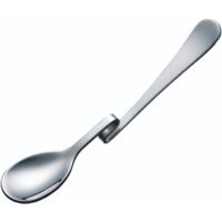 KitchenCraft Cuillère à confiture courbée en acier inoxydable, 15 cm