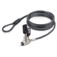 StarTech.com Cable de Slim Laptop Security Compatible with Noble Wedge de 1.5m - Cable Anti-theft - de Key