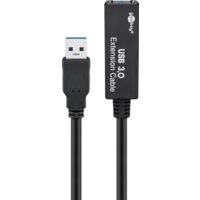 USB 3.0 Câble d'Extension USB Actif, 5 m, noir, fiche USB 3.0 (type A) prise USB 3.0 (type A). Longueur de câble 5 m