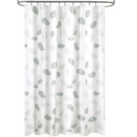 Cortina Ducha Tela Hojas 180 x 200 cm. Impermeable
