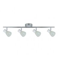 FAB 141994001 Cholo Strip 4xe14 Blanc / chromé 16x69,5x10 Cm