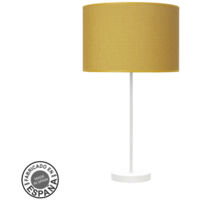 Lampe de table Tall 1xE27 White Yellow 63x30x30cm MODA
