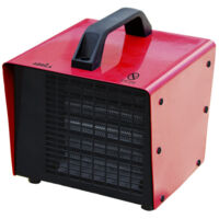 Red Chopo Industrial PTC Radiateur soufflant en céramique 3000 W Thermostat 3 puissances (26 x 23,5 x 23,5 cm)