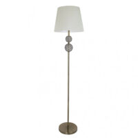 Bogota 1xe27 Cuir Bogota Floor Beige Abat-jour 160x38x38 Cm