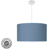 ABRILA AKUNADECOR Pendentif Bleu Modèle Fashion De 3 Lights With Lampshade