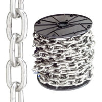 Chaîne en bobine zingué 2 mm (rouleau 111 mètres)