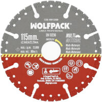 Disque diamanté pour découpe multi-matériaux Ø115mm