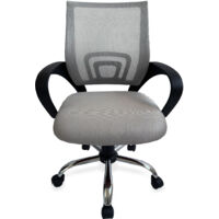 equip 651015 chaise de bureau gris confortable