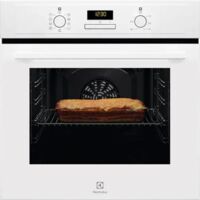 Electrolux – Four traditionnel 65 L – EOF3H40BW – Énergétique A – Encastrable blanc – Contrôle digital – Idéal pour cuisson précise