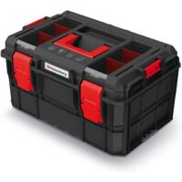 Boîte detools of plastic, séparateurs, capacité de charge of jusqu'à 120 kg, boîte modulaire X-LOG 546 x 380 x 307 mm