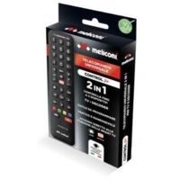 Meliconi Control 2+ Wireless IR Remote Control TV, Receiver of TV Buttons