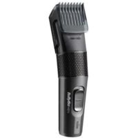 BaByliss MEN E786E Tondeuse électrique, lames professionnelles en métal, utilisation avec ou sans fil, 60 min d'autonomie, 12 longueurs de coupe de 0,5 à 24 mm