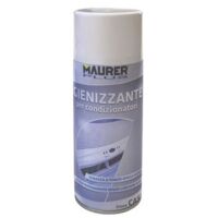 Maurer – Spray désinfectant pour climatiseur 400 ml – Élimine les odeurs – Parfum agréable – Application sécurisée avec gants et masque
