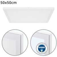 VOLTAIRE panneau de surface 50x50 LED 48W Blanc INTERLUSA