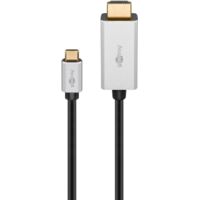 Câble Adaptateur USB-C™ vers HDMI™, 3 m, Connecteur USB-C™ connecteur HDMI™ (type A).
