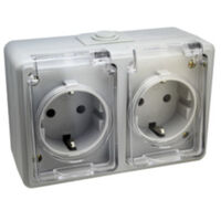 Double base schuko 16A/250V 36.526/DB 8430552106868