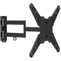 Fonestar stv-683n noir support articulé et pivotant pour téléviseur de 23'' à 55'' compatible qled samsungsamsung