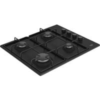 Beko hibg64120sb table de cuisson noire encastrable 60 cm gaz 4 zone(s)