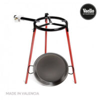Trepied Paella Trépied VAELLO Pour Réchaud à Gaz - Inox Réglable Pour Paella Et Plancha - Stable Et Pliable Trépied Inox Paella Trepied Paella Trépied VAELLO Pour Réchaud à Gaz - Inox Réglable Pour Paella Et Plancha - Stable Et Pliable Trépied Inox Paella