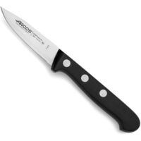 Couteau Mondador Arcos Couteau universel 281004 en acier au nitrum, avec Mango en polyoxyméthylène et lame de 7,5 cm en étui.
