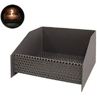 Panier pour brûleur à pellets 30x25x17cm – Structure en fonte – Circulation d'air optimisée pour performance – Poids 3kg – Imex El Zorro