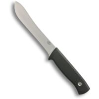Couteau de boucherie professionnel Fallkniven F3z en acier laminé VG10 avec lame de 13 cm, manche Thermorun et étui Zytel