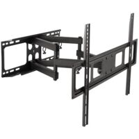 Chromad support mural avec double bras articulé pour tv 32"-70" - compatible avec tv incurvée - pivotant, inclinable et extensible - poids max 40kg - vesa 600x400mm
