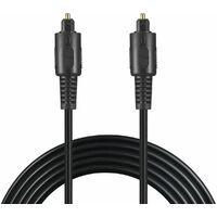 Sandberg Optical Toslink - Câbles audio, 1,8 m, couleur noire