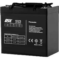 12vdc 50ah Gel Deep Cycle Lead Acid Battery Solar Dsk 10376