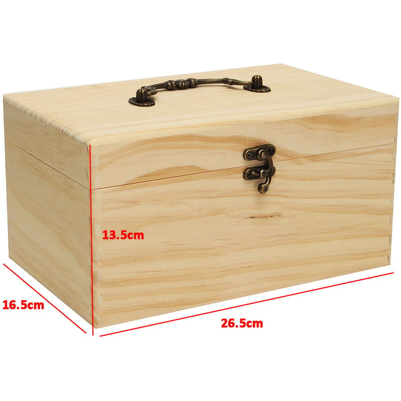 Wooden Sewing Basket/sewing Box With Sewing Kit Accessories - Box For  Organizer With Wooden Storage