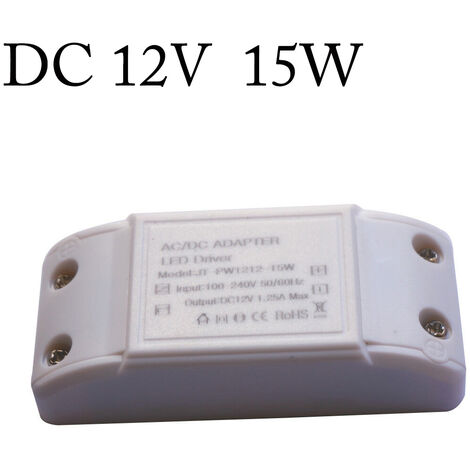 240v - 12v AC Plug & Play Transformer, Converts 240v to 12v