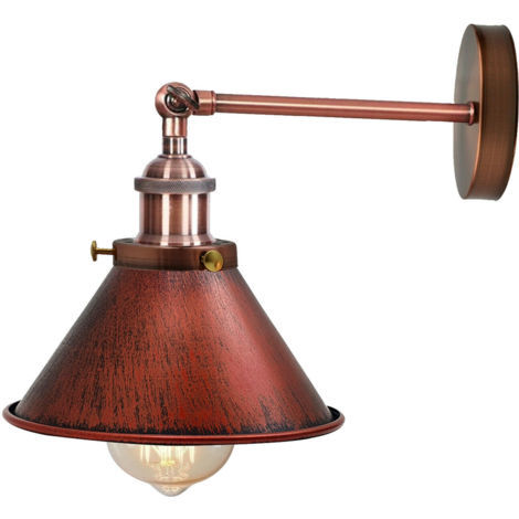 Modern Vintage Industrial Wall Mounted Light Rustic Sconce Lamp Fixture Light UK