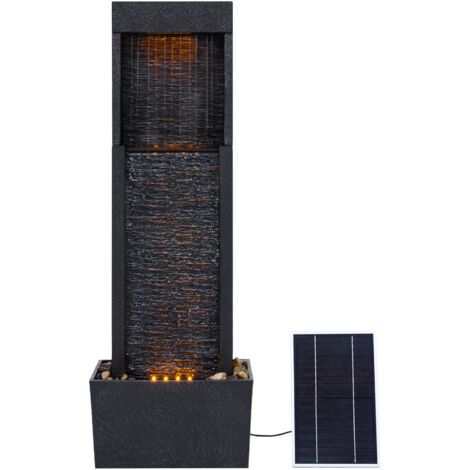 Teamson Home 37.99" Athena Outdoor Solar Powered Water Fountain