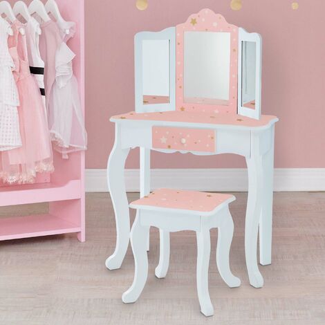 Girls wooden clearance vanity