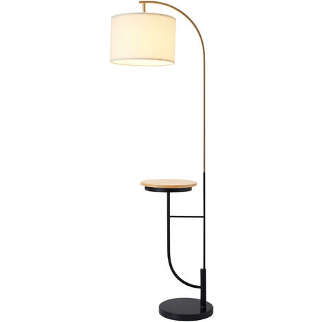 Teamson Home Danna Arched Curved Floor Lamp With Built In Usb Port Table Tall Standing Danna Arched Curved Floor Lamp, Arquer 66 93 Arc Floor Lamp By Versanora