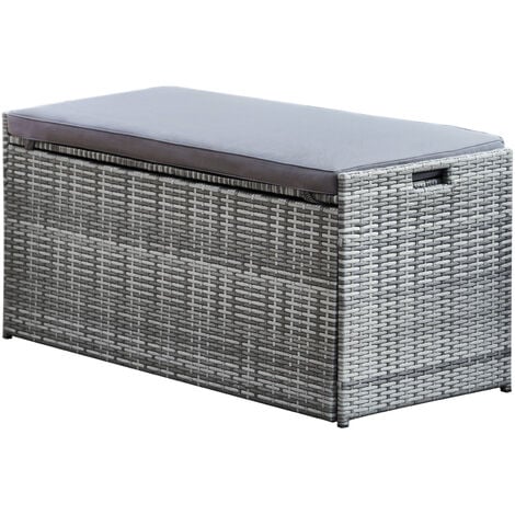 2 in 1 outdoor deck box patio storage bench online wicker with seat cushion