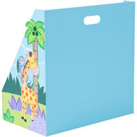 Fantasy Fields Sunny Safari Kids Bookshelf Bookcase Book and Toy Organiser Storage TD-13141A - Blue/ Multi-color