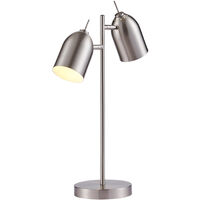 Teamson Home Mason Table Lamp With Chrome Shade VN-L00063NB-UK