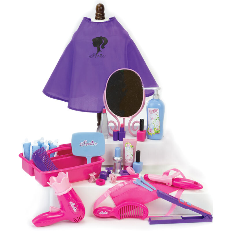 Sophia’s de Teamson Kids Hair Salon Complete 30 piezas juego para muñecas de 18 "