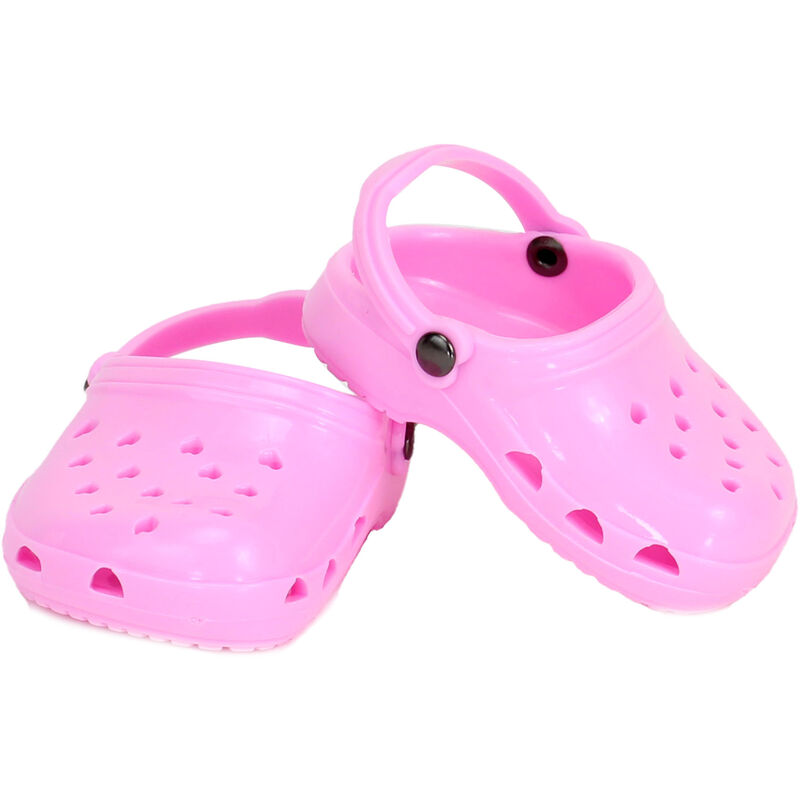 Sophia’s de Teamson Kids Clog Sandal Shoes Accessory para muñecas de 18 ", rosa claro