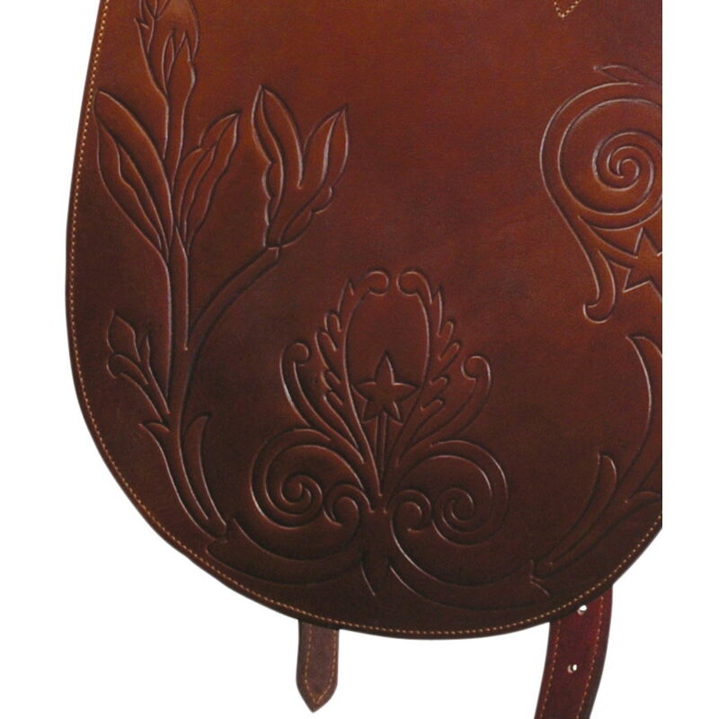 Selle Stock Australienne En Cuir – 15 à 18 Pouces – Toutes Tailles – Noire – Inde