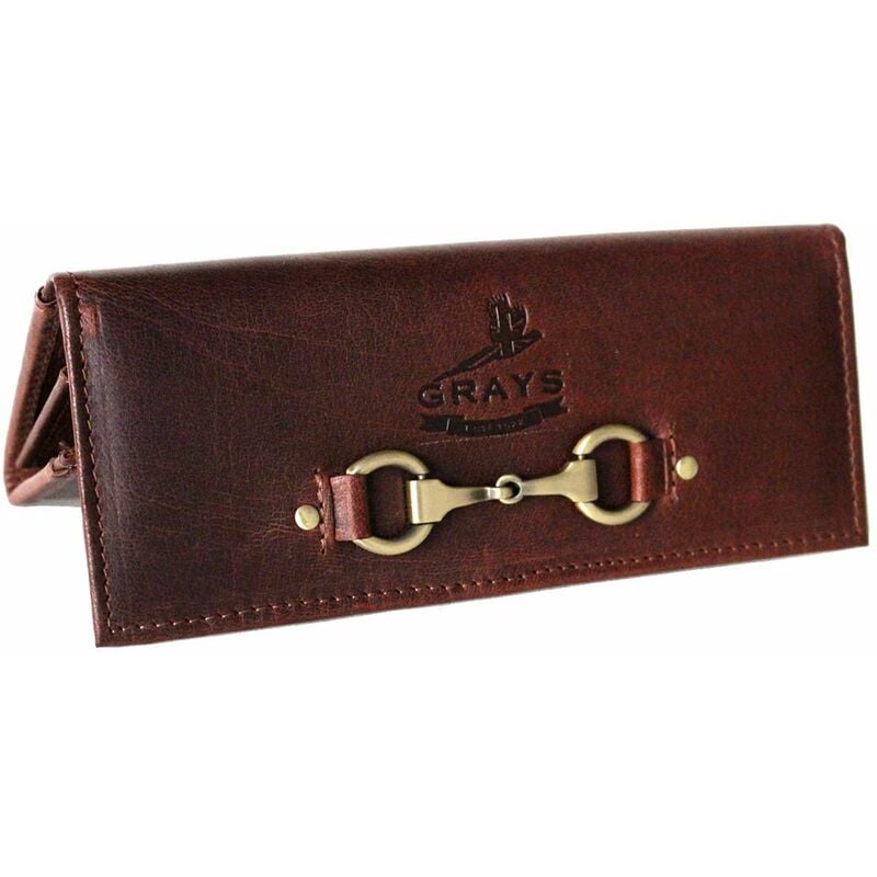 Portefeuille en cuir avec morsure
