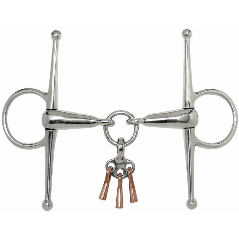 Morsure D'escargot Articulée Korsteel - Acier Inoxydable, Pour Cheval, Neuve
