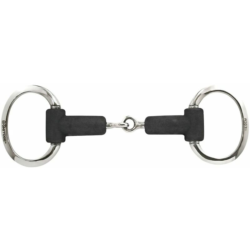 Résilient et hautement durable snaffle à bouche en caoutchouc