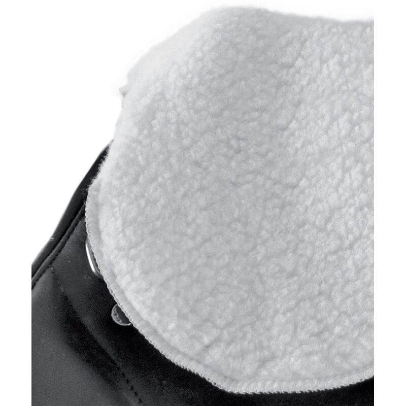 Housse De Selle Anglaise En Laine Blanche - Neuve - Modèle PP-17