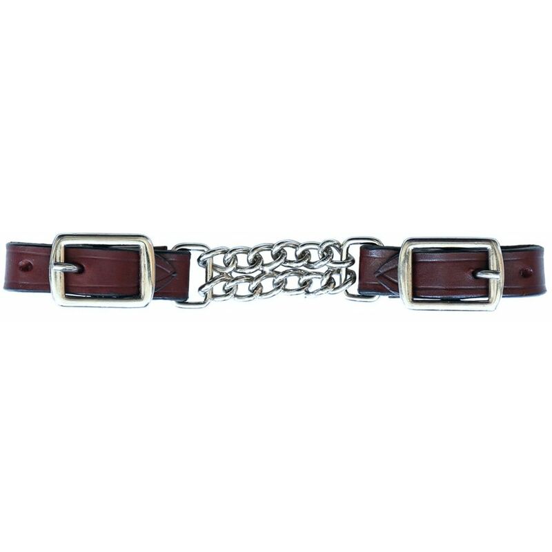 Bride De Conduite Cuir Marron Poney 'LUXE' IDEAL – Chaîne Sourcil Et Rembourrage