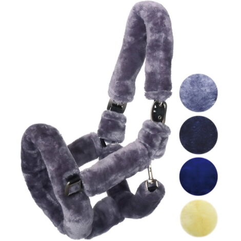 Cob, grigio: Nid recouvert de cuir d'agneau synthétique avec boucle satinée (1/3)