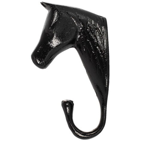 Marron - Cintre en aluminium en forme de tête de cheval