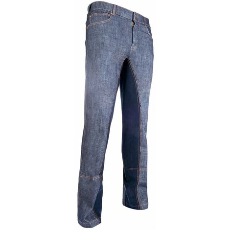 48, Bleu marine et bleu marine: Jeans pantalon homme homme Jodhpur modèle Texas Nouveau