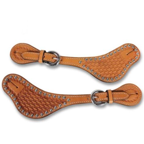 Sangles pour éperons western avec traitement Camouflage Tattini
